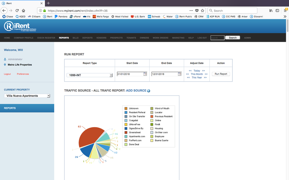 IRent screenshot software