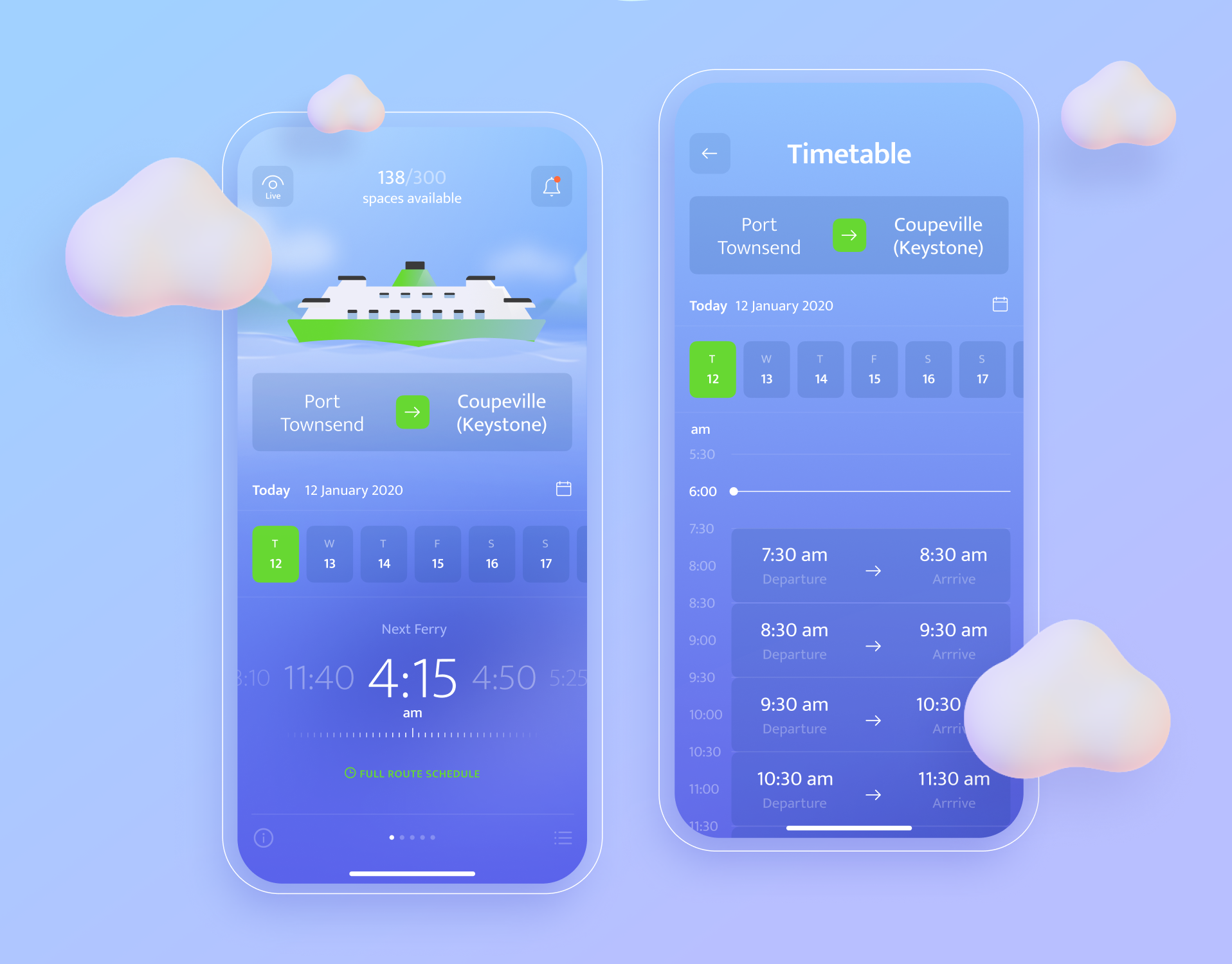 FerryView app