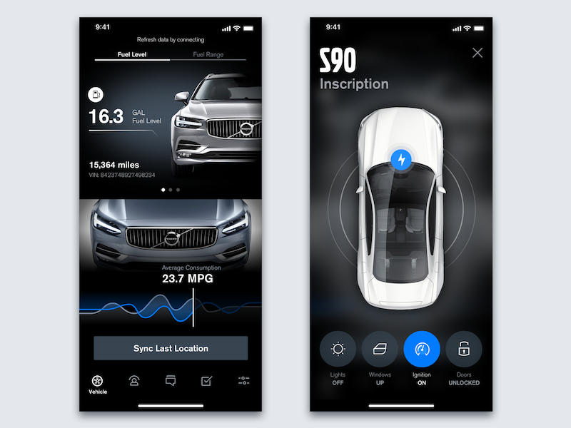 volvo iot app